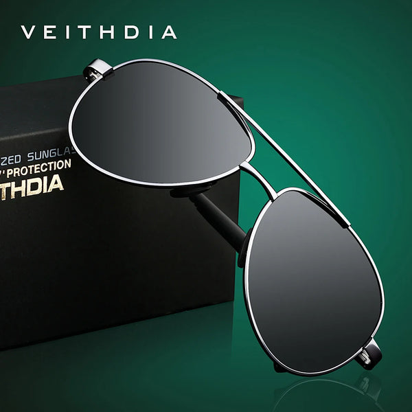 VEITHDIA Brand Sunglasses Men Polarized UV400 Sun Glasses Outdoor Sports Driving Male Women Eyewear Accessories For Female 1306