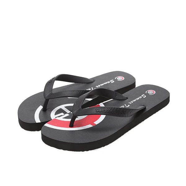 2025 New Flip Flops Slippers Men Summer Anti-skid Outdoor Korea Casual Light Beach Sandals Household Slipper Students Slides