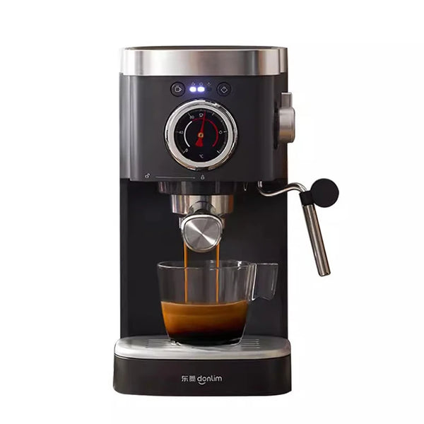 Small Professional Latte Cappuccino Espresso Coffee Maker Machine For Home Use