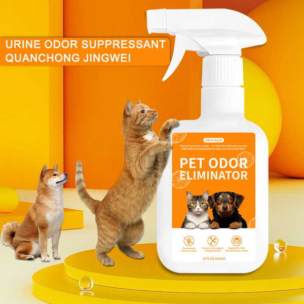 Pet Deodorant,Deodorizing and Sterilizing Dog and Cat Supplies,Urine Odor and Odor Removing Pet Disinfectant,Household Products