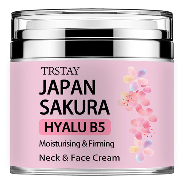 Japan Sakura Essence Cream, Sakura Tone Up Cream with Hyaluronic Acid