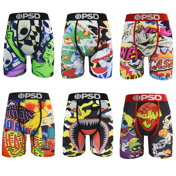 1pcs Fashion Printed Men's Briefs Boxer Briefs Cueca Men's Underwear Briefs Sexy S-XXL Men's Boxer Briefs