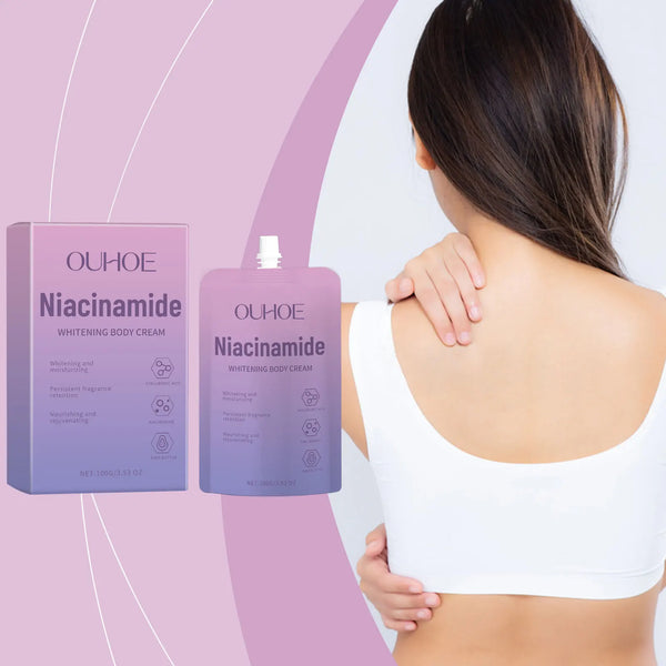 Niacinamide Brightening Body Cream Even Skin Tone Firming Relieving Dry Body Lotion Improve Skin Elasticity and Firmness