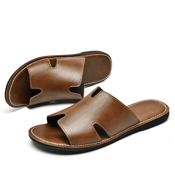 Men's Trendy New Summer Beach Soft and Anti slip Lightweight Sandals Men's Sandals Indoor and Outdoor Casual Shoes