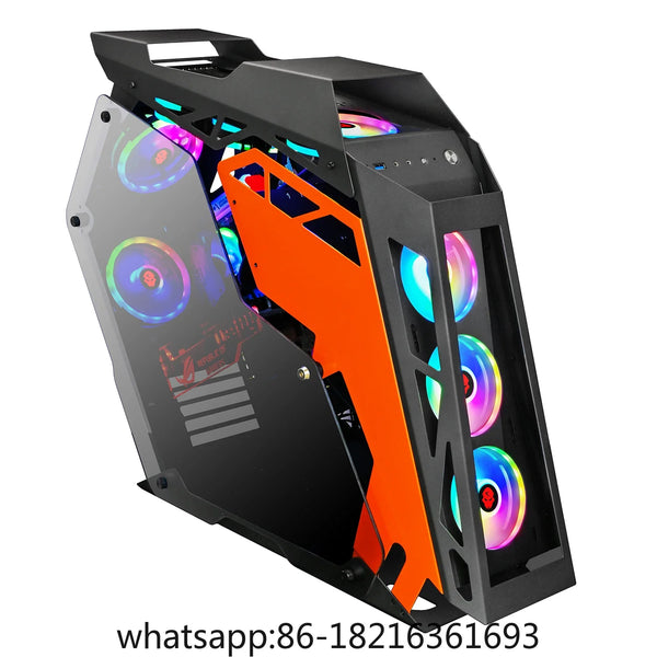 Cool design coolman Daka plus special shaped case ATX full Tower Gamer Gaming Computer Pc Case