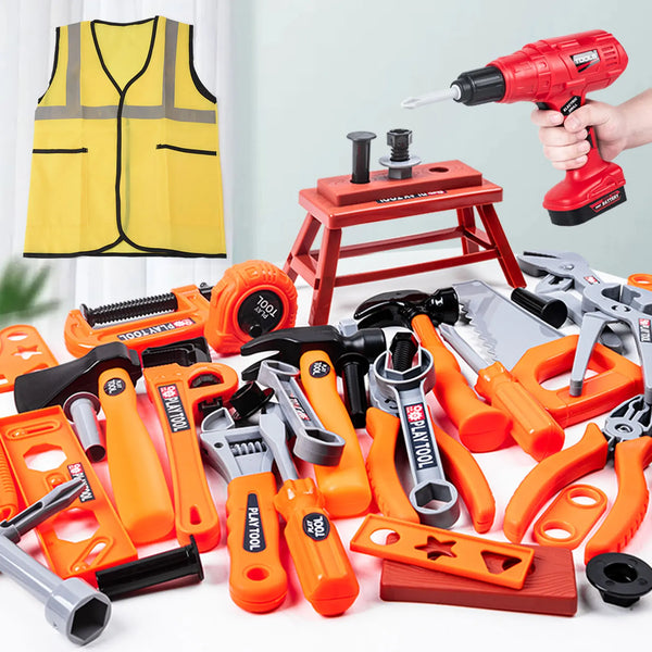 Repair Tools, Children'S Toys, Boy Assembly, Twist Drill, Screw Set, Puzzle And Hands-On Disassembly And Assembly