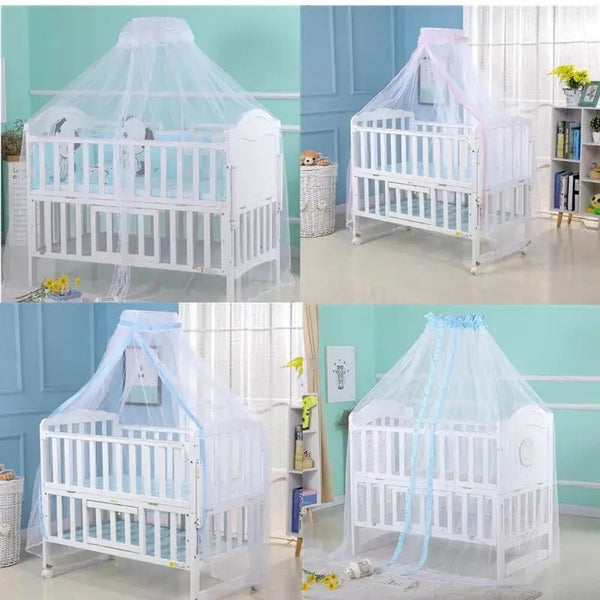 Baby Bed Mosquito Cradle Bed  Net Foldable  Baby Arched Mosquito Net Portable Crib Netting For Infant Crib for baby 0 - 12 months