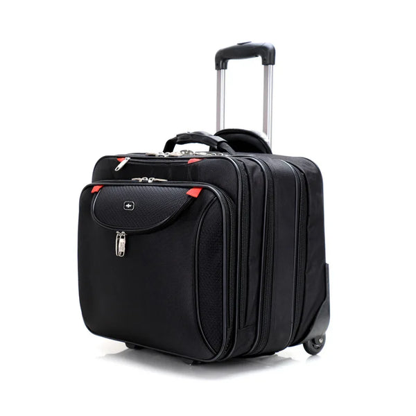 2025 New Military Knife Trolley Case New Oxford Cloth Suitcase Business Trolley Bag Computer Suitcase