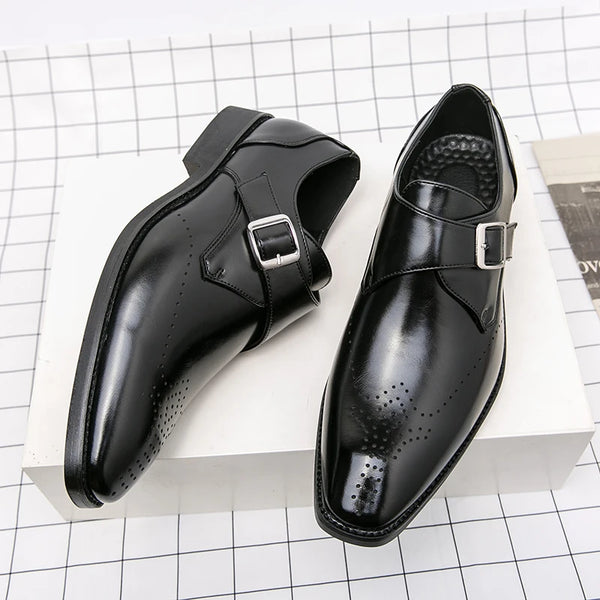 2025 Italian Dress Shoes Men Wedding Party Shoes High Quality Casual Loafer Male Designer Flat Shoes Zapatos Hombre Plus Size 48