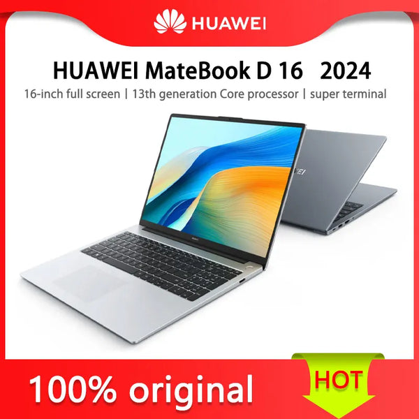 HUAWEI MateBook D 16 High-Energy Edition 2024 13th Generation Core i9 16-inch eye-protecting full screen