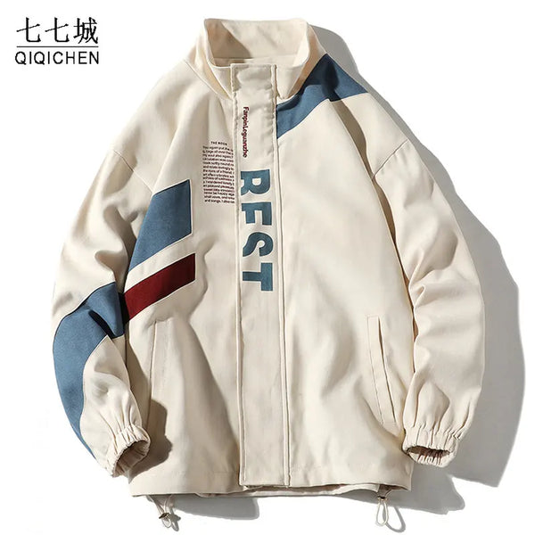 Varsity Letterman Bomber Jacket