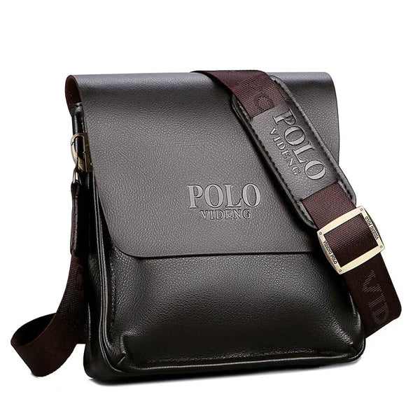 The Leisure Business Single Shoulder Bag Polo vertical bag Man Trend Inclined Shoulder bag