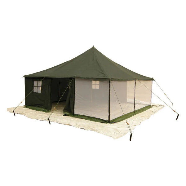 QX Factory Camping Winter 5 10 20 30 40 50 People Family Waterproof Canvas Large Outdoor Camping Tent