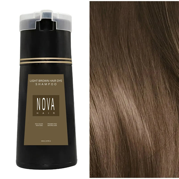 Natural Non Irritating Hair Dye Shampoo Durable Non Fading Hair Instant Dye Long Lasting Colored Hair-dye Cream For White Hair